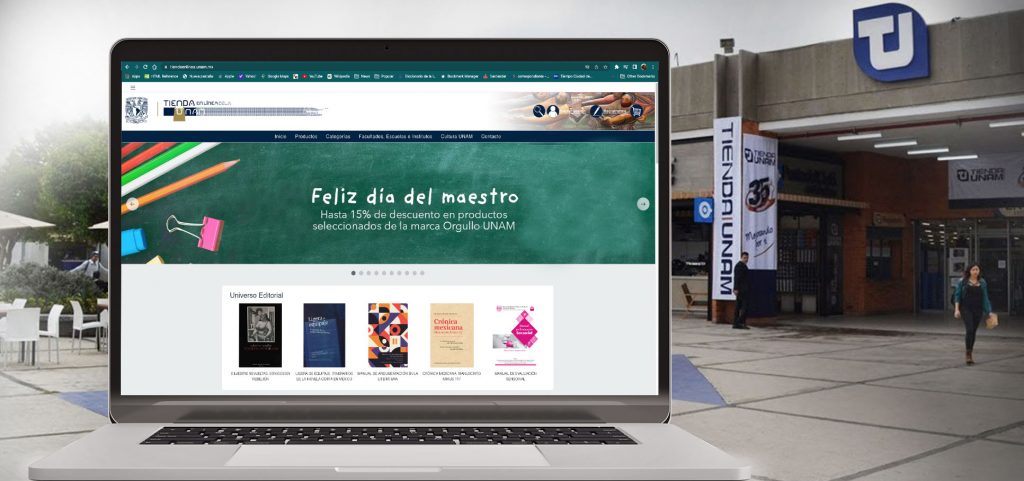Apoyo técnico especializado para la Tienda en Línea de la UNAM