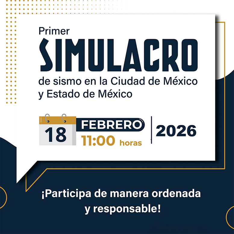 DGTIC evalúa resultados del primer simulacro sísmico 2026